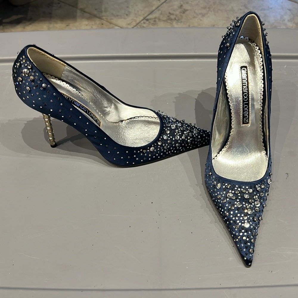 Gianmarco Lorenzi High Heels - Crystals - Fancy Dress